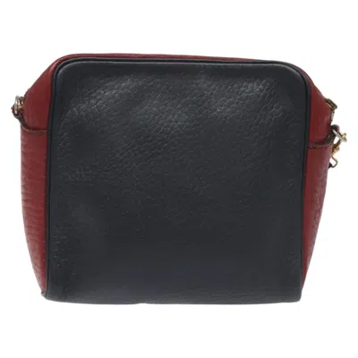 Pre-owned Hermes Hermès -- Navy Leather Shoulder Bag ()