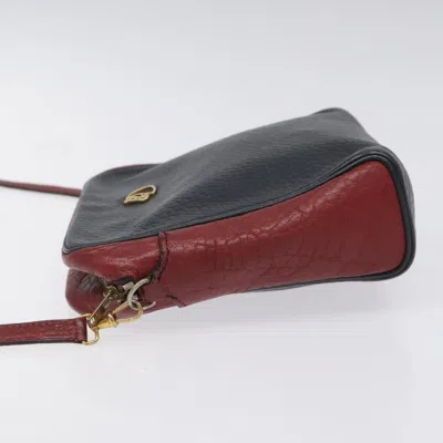 Pre-owned Hermes Hermès -- Navy Leather Shoulder Bag ()
