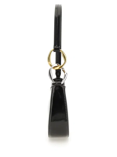 Staud Ollie Zip Leather Shoulder Bag