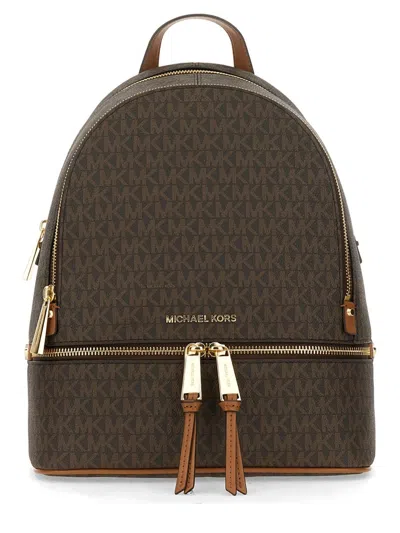 Michael Kors Backpack "rhea" Zipper Medium