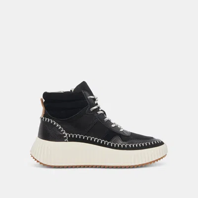 Dolce Vita Daley High Top Sneaker In Black