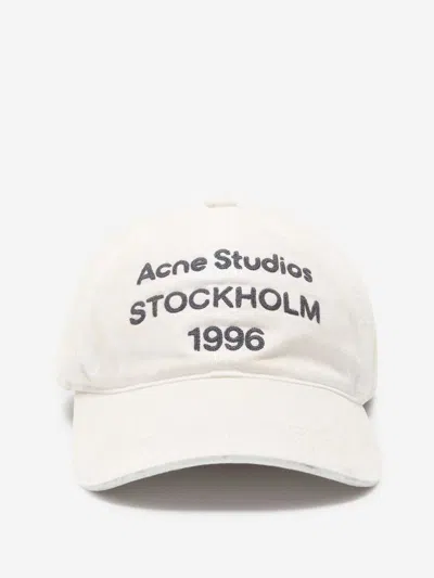 Acne Studios Wide-brim Hat In White
