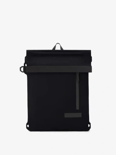 Rrd Backpack With Roll-top Closure In Black