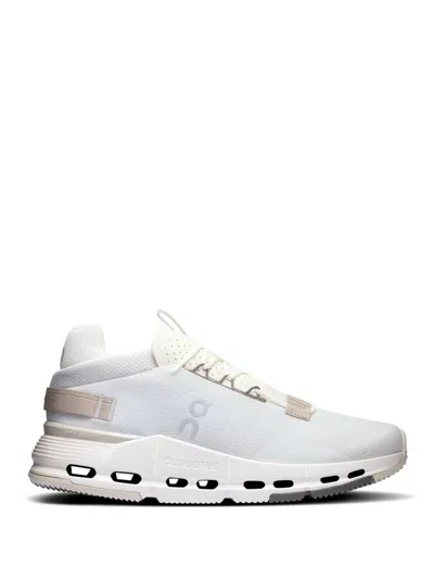 On Running Cloudnova 2 "ice/sand" Sneakers In Neutral