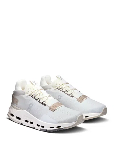 On Running Cloudnova 2 "ice/sand" Sneakers In Neutral