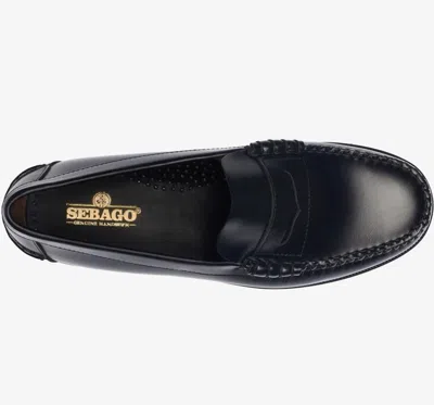 Sebago Round Toe Slip-on Moccasins With Cut-out Upper Design In Brown