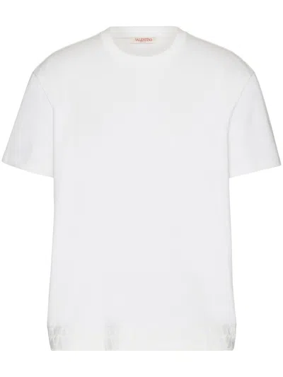 Valentino T Shirt With Toile Iconographe Detail In White
