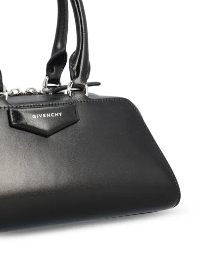 Givenchy Antigona East-west Small Handbag In Black