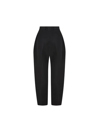 Givenchy Cocoon Tailored Pants In Wool In Black