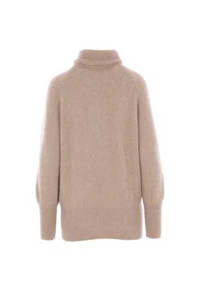 Dušan Turtleneck Ribbed-hem Sweater In Brown