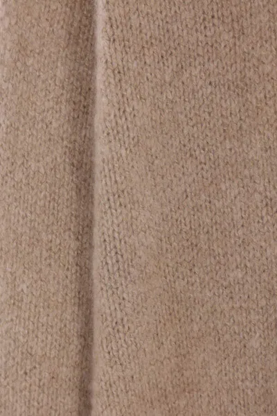 Dušan Turtleneck Ribbed-hem Sweater In Brown