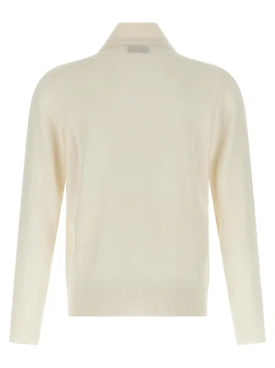 Brunello Cucinelli Cardigan Cashmere Sweaters And Cardigans White In Neutral