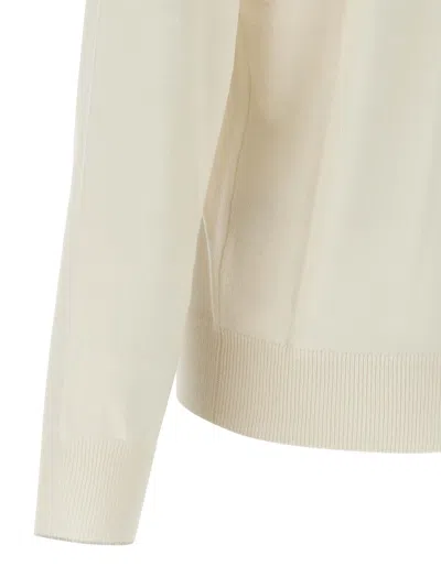 Brunello Cucinelli Cardigan Cashmere Sweaters And Cardigans White In Neutral
