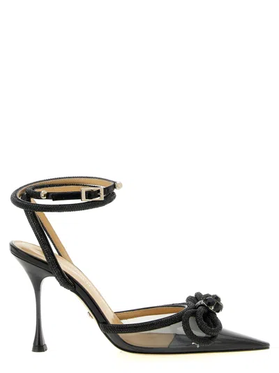 Mach&mach Double Bow Jewel-embellished Pumps