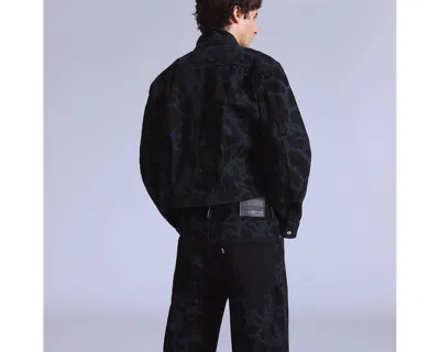 Levi's Embroidered Marker Loose Jeans In Blue