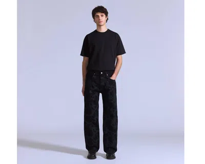 Levi's Embroidered Marker Loose Jeans In Blue