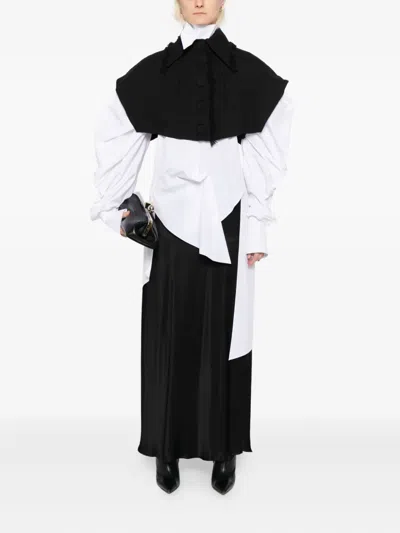 Gaze De Lin Button-up Jacket In Black