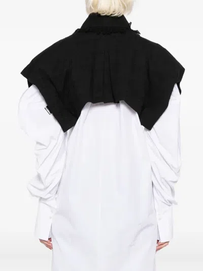 Gaze De Lin Button-up Jacket In Black