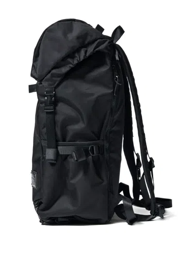 Makavelic The Command 2 Flap-pocket Backpack In Black