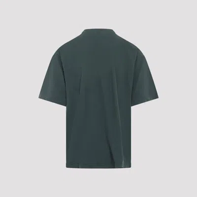 Balenciaga Short Sleeve Graphic Print T-shirt In Green