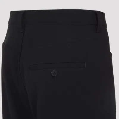 Balenciaga Tailored Trousers With Side And Back Pockets In Black