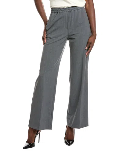 Weekend Max Mara Petra Wool-blend Trouser In Gray