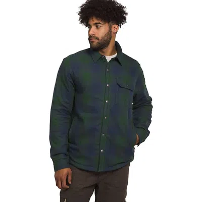 The North Face Campshire Shirt Men's Green Long Sleeve Button-up Gbo55 In Green