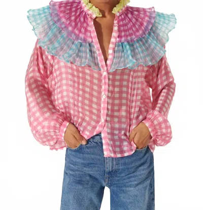 Celia B Covado Top In Multi In Multi
