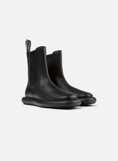 Camper Onda Elastic-panelled Chelsea Boots In Black