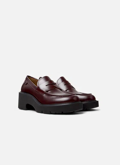 Camper Milah Penny Loafer In White