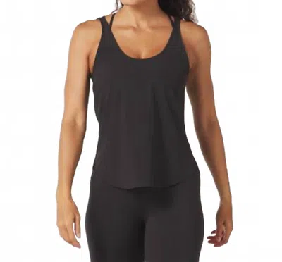 Glyder Pyramid Tank In Black In Black