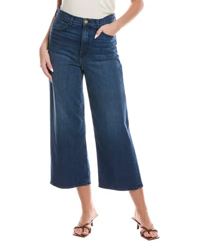 Rag & Bone Annie Medium Wash Wide Leg Ankle Jean In Blue