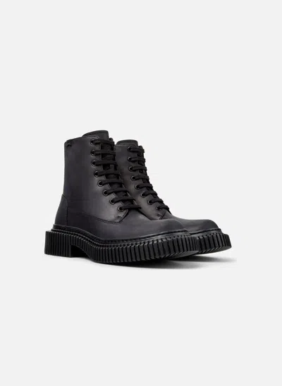 Camper 33mm Berlin Lace-up Chunky Boots In Black