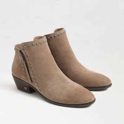 Sam Edelman Women's Paola Ankle Bootie In Deep Taupe In Brown