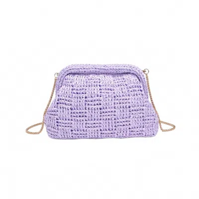Urban Expressions Annie Clutch In Lilac In Blue