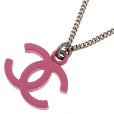 Pre-owned Chanel Metal Necklace () In Pink