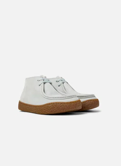 Camper Peu Terreno Lace-up Desert Boots In Gray