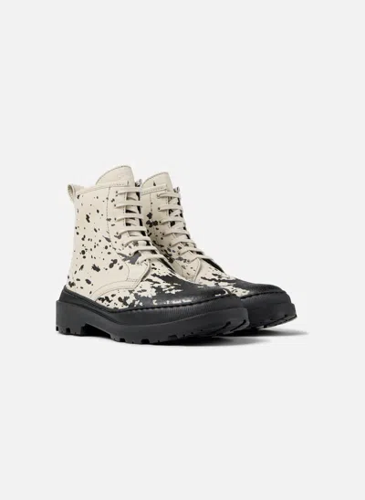 Camper Brutus Trek Ankle Boots In Multi