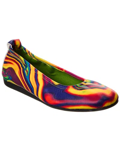 Arche Laiuza Leather Flat In Yellow