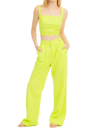 Allison New York Audrey Pants In Yellow In Yellow