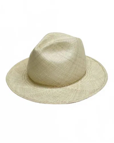 Van Palma Luisa Straw Hat With Chain In Neutral
