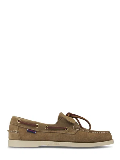 Sebago Classic Boat Shoes With Soft Leather Upper In Brown