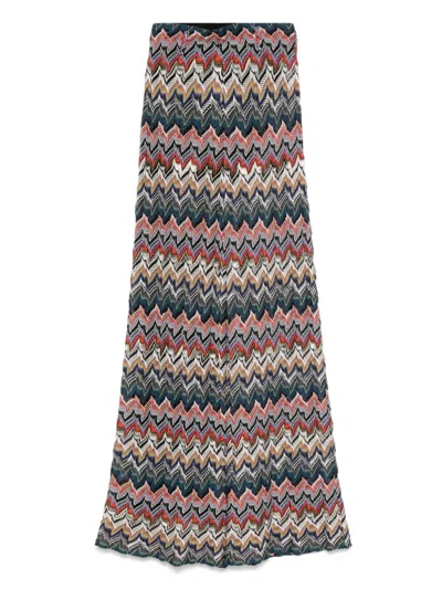 Missoni Multicolour Elasticated Waist Trousers In Multi