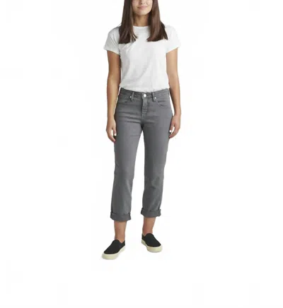 Jag Carter Girlfriend Mid-rise In Slate In Gray