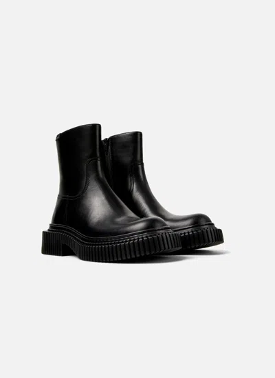 Camper Pix London Stiefel Mit Geriffelter Sohle 70mm In Black