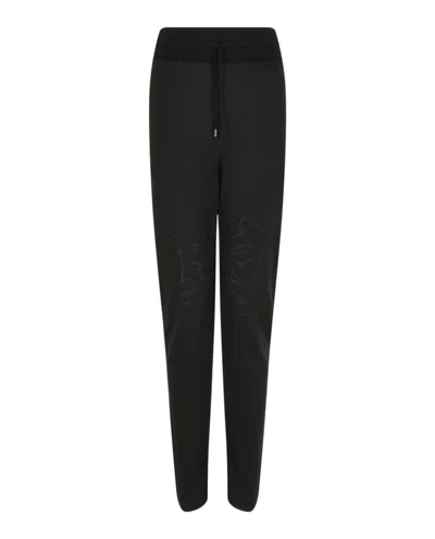 Ferragamo Lightweight Knit Sweatpants In Black