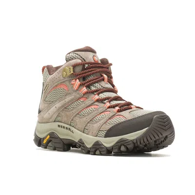 Merrell Moab 3 Mid J035848wz Women's Beige Waterproof Hiking Boots Rhs4474 In Multi