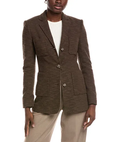 Hugo Boss Blazer In Brown