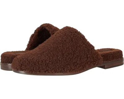 Faryl By Farylrobin Val Mules Women's Brown Faux Fur Slip On Slippers Jobb245 In Brown