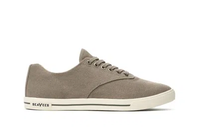 Seavees Hermosa Plimsoll Sneaker Men's Gray Lace Up Casual Shoes Jobb667 In Gray